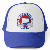Connecticut Ron Paul Trucker Hats
