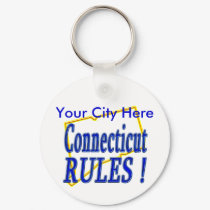 Connecticut Rules ! keychains