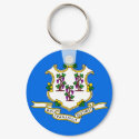 Connecticut State Flag keychains