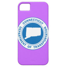 connecticut state seal dept transportation iPhone 5 case