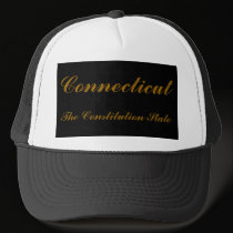 Connecticut, The Constitution State Cap hats