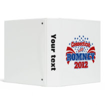 Connecticut with Romney 2012 Binder