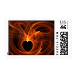 Connecting hearts stamps