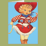 Connie Cowgirl Card