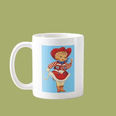 Connie Cowgirl Mugs Zazzle_mug