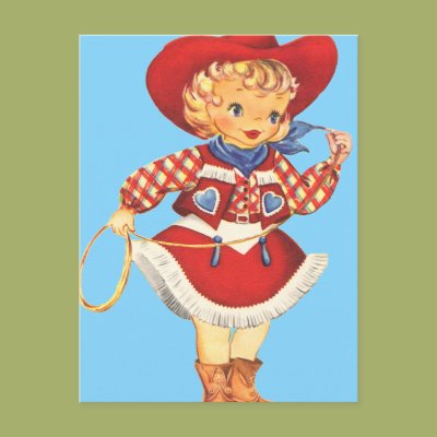 Connie Cowgirl Postcards Zazzle_postcard Connie Cowgirl Postcards Zazzle_postcard