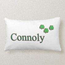 Connoly Irish Family Name Pillow pillows