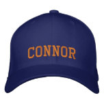 Connor Embroidered Baseball Caps