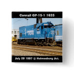 Conrail GP-15-1 #1633 at Holmesburg Jct. PA. buttons