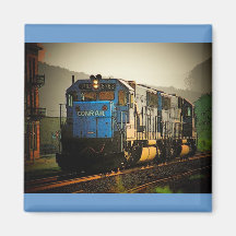 Conrail Locomotive Magnet - Customized