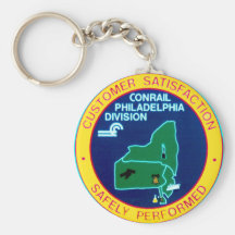 Conrail Philadelphia Division Key Chain