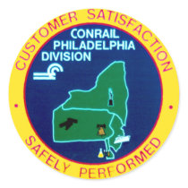 Conrail Philadelphia Division stickers
