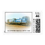 Conrail SW-1500 # 9620 and Conrail GP-15-1 # 1642 Postage