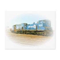 Conrail SW-1500 # 9620 and Conrail GP-15-1 # 1642 postcards