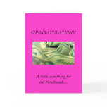 Conratulations, Weddibg Money Card cards