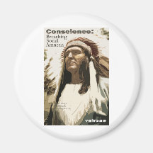 Conscience: Breaching Social Amnesia Fridge Magnet