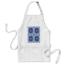 artsprojekt, magical, secret, spiritual, transmutation, powerful, gothic, inspirational, abstract, alchemy, whimsical, pattern, contemporary, inspiring, consciousness, design, Apron with custom graphic design