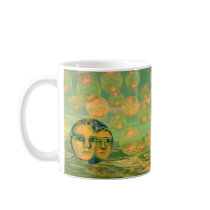 Consciousness – Gold and Green Awakening mugs