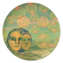 Consciousness – Gold and Green Awakening plates