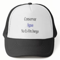 Conservar Agua No Es Un Juego Hats