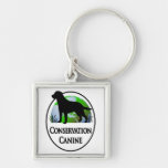 Conservation Canines Gear keychains
