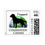 Conservation Canines Postage Stamp stamps