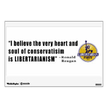 Conservatism Quote by President Ronald Reagan Wall Skin