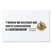 Conservatism Quote by President Ronald Reagan Signs