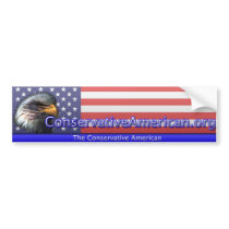 Conservative American Bumper Sticker! bumper stickers