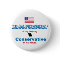 conservative and independent, BIBLE buttons