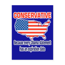 Conservative - Anti Obama Post Cards