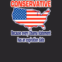 Conservative - Anti Obama shirt