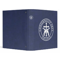 Conservative Arts College Vinyl Binders