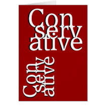 Conservative cards by Conservatized Conservative cards
