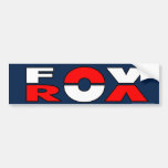 Conservative "Fox Rox" bumper sticker
