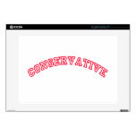 Conservative Logo 15" Laptop Skins