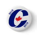 Conservative Party of Canada 2010 Pinback Button