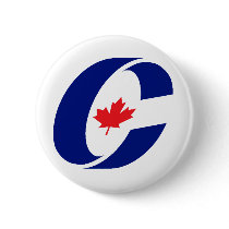 Conservative Party of Canada Pinback Button