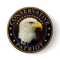 Conservative Patriot 2 Pinback Button