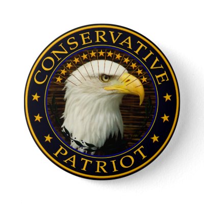 Conservative Patriot 2 Pinback Button