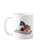 conservative patriotic freedom eagle flag latin... mugs