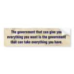 Conservative Quote Bumper Stickers