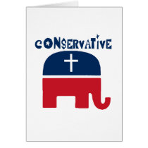 Conservative Republican Greeting Cards