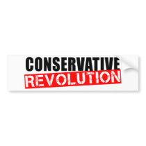 Conservative Revolution Bumper Stickers
