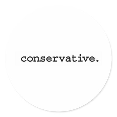 conservative. sticker by dirtyword