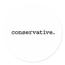 conservative. stickers