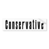 Conservative With A Gun Bumper Stickers