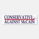 Conservatives Against McCain Bumper Sticker