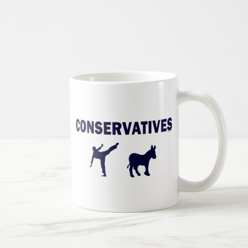 Conservatives Kick Ass Coffee Mug