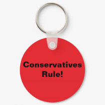 Conservatives Rule! KeyRing keychains